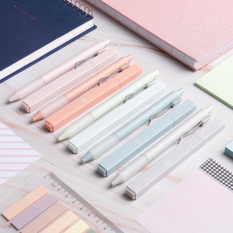 Believe - Aesthetic Highlighters and Gel Pens With Soft Ink And Tip, Bible Highlighters and Pens No Bleed, Dry Fast Easy to Hold, for Bible Journaling Planner School Supplies (Pastel) - Image 4
